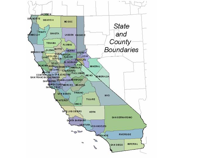 State Boundadry map
